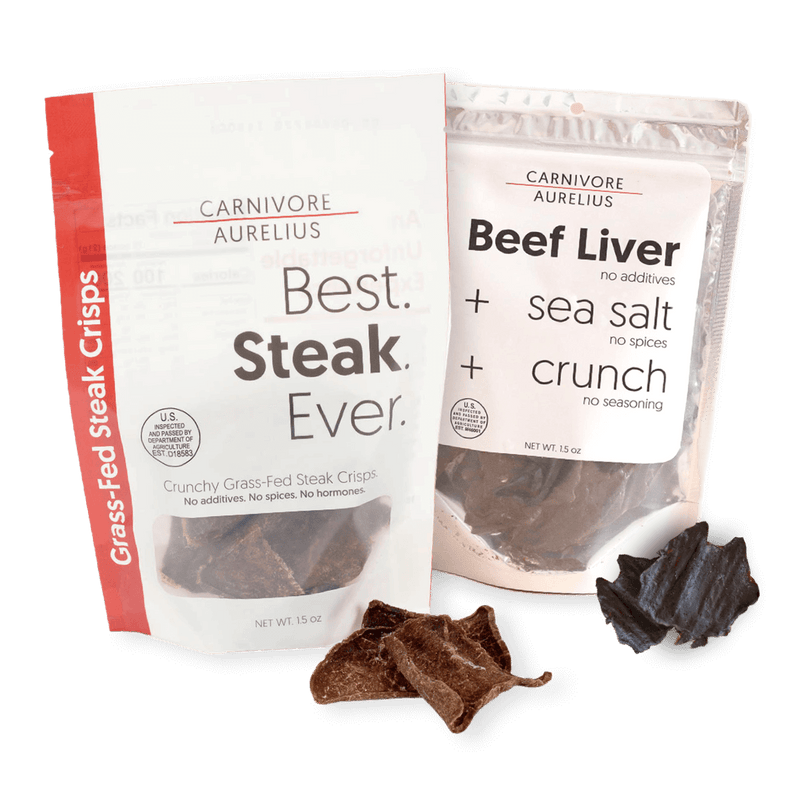 Carnivore Aurelius Beef Liver Crisps (10 Bags)